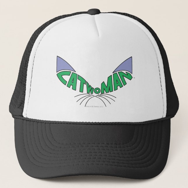 Casquette Logo Catwoman Green (Devant)