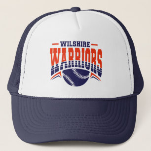 Casquette Logo de base-ball de la marine Wilshire Warriors
