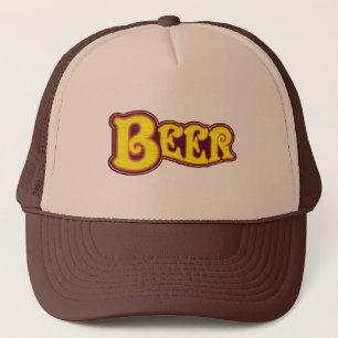 Casquette Logo de bière - Jaune