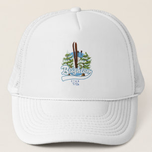 Casquette logo de Brighton Utah pour skier