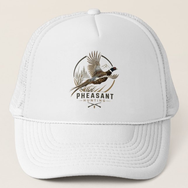Casquette Logo de chasse au faisan (Devant)