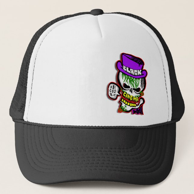 Casquette Logo de crâne de couleur de BMC (Devant)