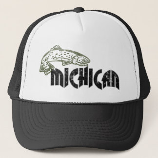 CASQUETTE LOGO DE CRU DU MICHIGAN DE POISSONS