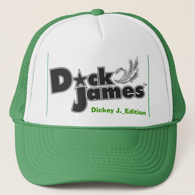 Casquette Logo de Dick James, _Edition du faux plastron J. (Devant)