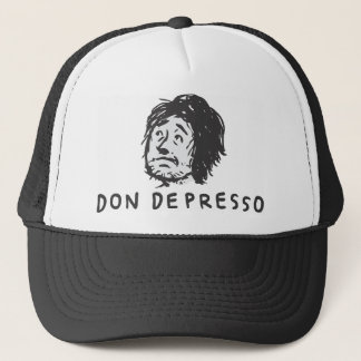 Casquette Logo de Don Depresso (visage d'ongle du pouce +