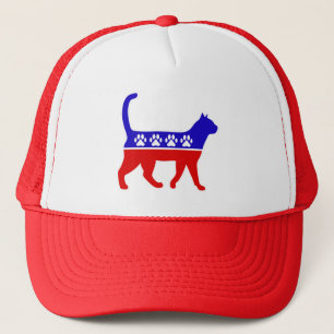 Casquette Logo de la fête du chat Feline Politique Grand Par