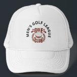 Casquette Logo de la Ligue de Golf Club Homme Personnalisez<br><div class="desc">Logo de la Ligue de Golf Club Homme casquette personnalisé. Pour toute question de conception,  envoyez simplement une note par Conversation ou un courriel à charmdesignstudio@rcn.com et nous serons heureux de vous aider.</div>