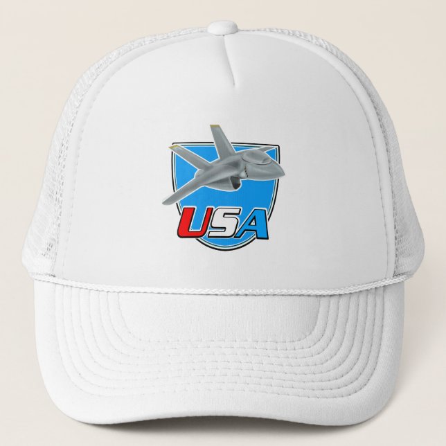 Casquette logo de l'avion à réaction (Devant)