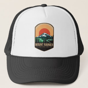 Casquette Logo de l'emblème du parc national du Mont-Rainier