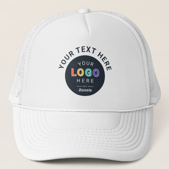 Casquette Logo de l'entreprise à votre façon (Devant)