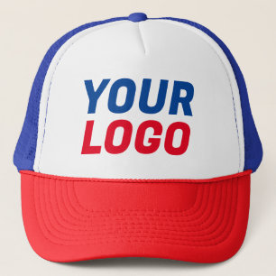 Casquette Logo de l'entreprise PERSONNALISABLE Rouge Blanc B