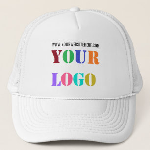 Casquette Logo de l'entreprise personnalisée Texte Trucker d