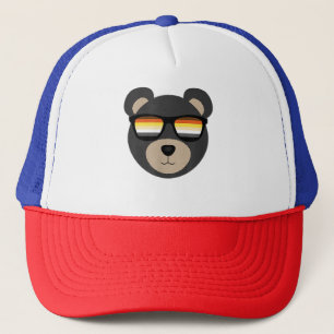 Casquette Logo de lunettes de soleil de l'ours gay