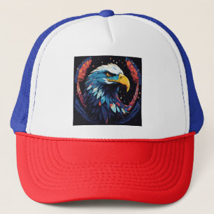 Casquette Logo de Majestic Eagle sur Arrière - plan blanc