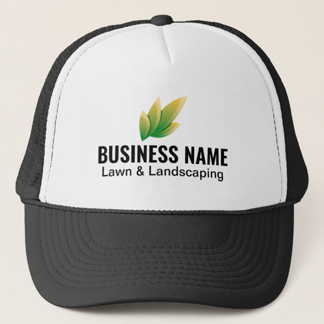 Casquette Logo de Modern Green Leaf Landscaping (Devant)