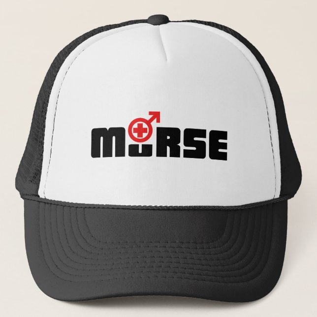 Casquette Logo de Murse sur le blanc (Devant)