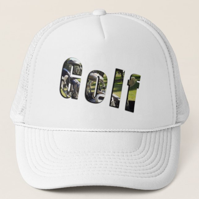 Casquette Logo de photos de golf, (Devant)