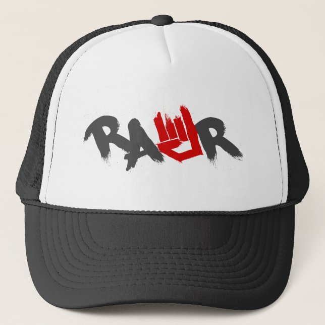 Casquette Logo de Rawr - Emo, goth, alternative, roche, (Devant)