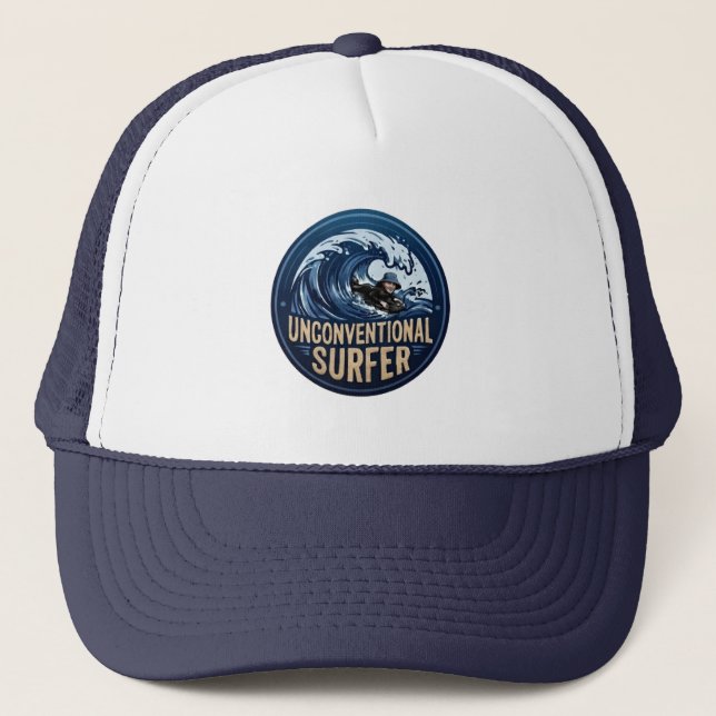 Casquette Logo de surfeur mat inattendu Surfer (Devant)