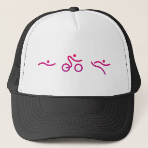 Casquette Logo de triathlon