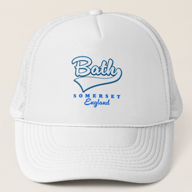 Casquette logo de voyage Bath Somerset (Devant)