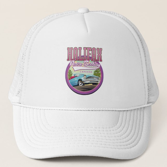 Casquette Logo de voyage de Halifax Nouvelle-Écosse (Devant)