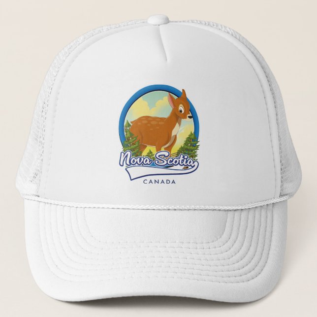 Casquette logo de voyage de Nouvelle-Écosse Canada (Devant)