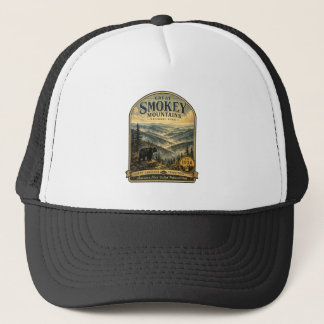 Casquette logo de voyage des Grandes Montagnes fumées
