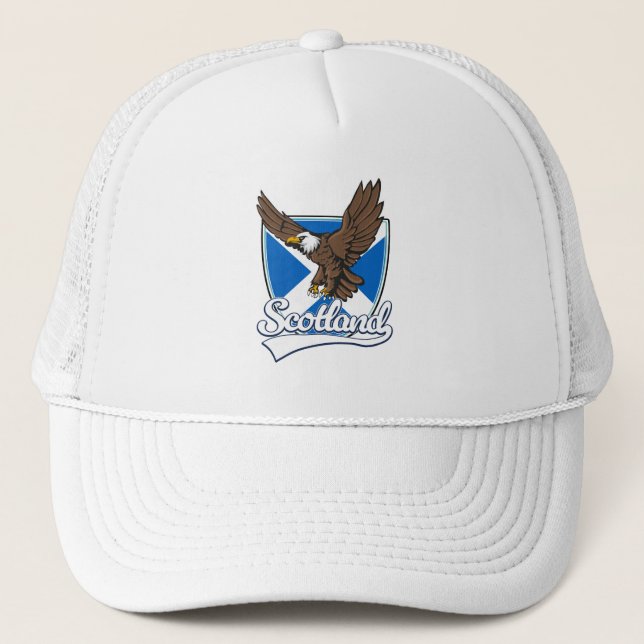 Casquette logo de voyage en Écosse (Devant)