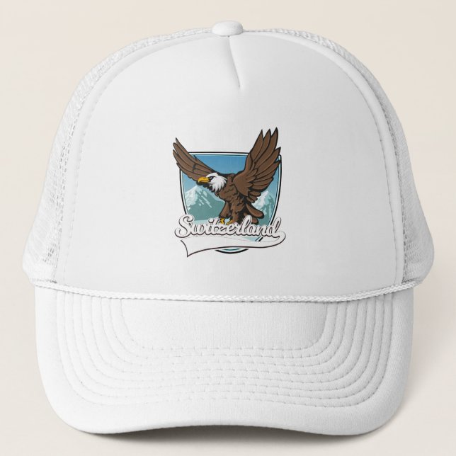 Casquette Logo de voyage en Suisse (Devant)