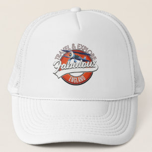 Casquette Logo de voyage explorez l'Angleterre fabuleuse