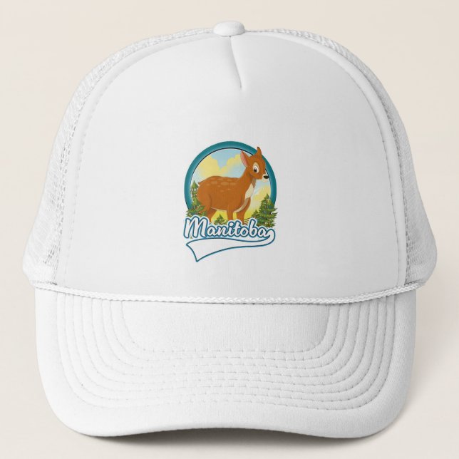 Casquette logo de voyage Manitoba Canada (Devant)