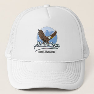 Casquette logo de voyage Matterhorn Suisse