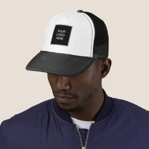 Casquette Logo d'entreprise Black Company Minimaliste