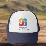 Casquette Logo d'entreprise personnalisable Marketing d'entr<br><div class="desc">Casquette marketing simple et chic pour une entreprise moderne ou une entreprise à la recherche d'un cadeau client pour les clients ou les employés. Ajoutez votre logo et votre nom d'entreprise personnalisés sur ce casquette d'entreprise.</div>