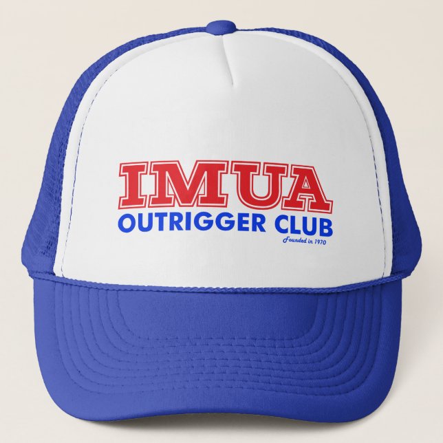 Casquette logo des années 1970 IMUA (Devant)