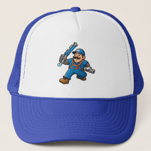 Casquette logo des services de plomberie