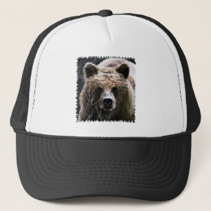 Casquette Logo d'ours gris