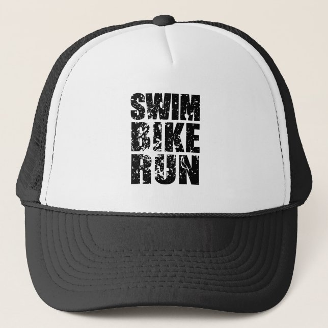 Casquette Logo du cool de triathlon pour tous les sportifs (Devant)