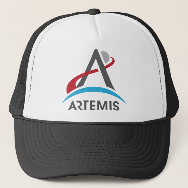 Casquette Logo du programme Artémis de la NASA Mars 2024 Ast (Devant)