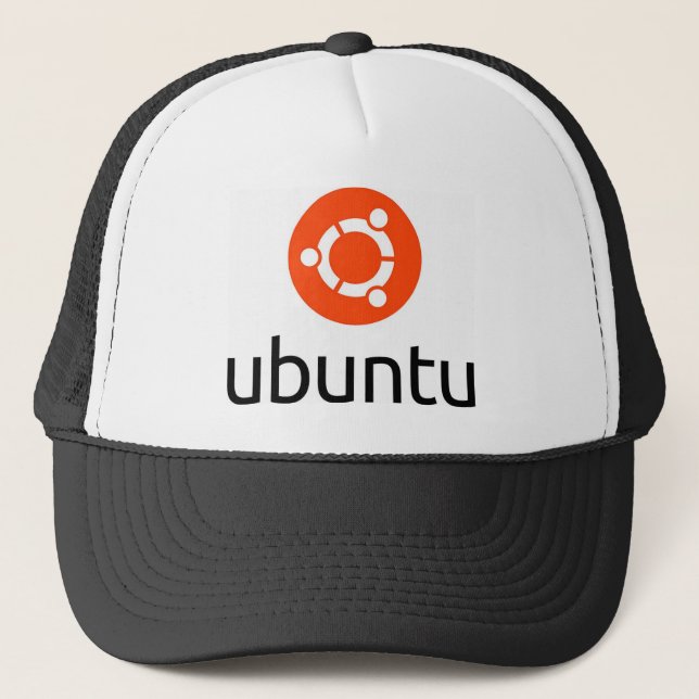 Casquette Logo d'Ubuntu Linux (Devant)