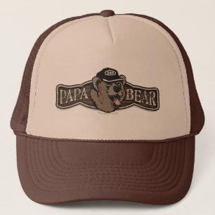Casquette Logo d'usage d'ours de papa