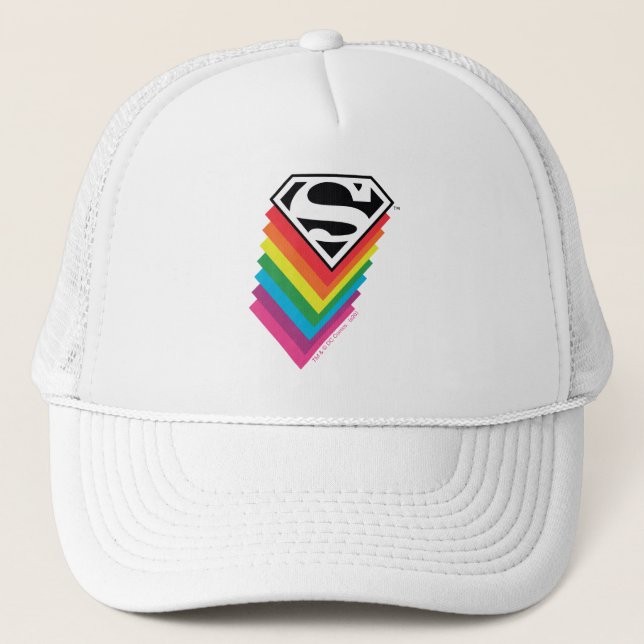 Casquette Logo en arc-en-ciel superman (Devant)