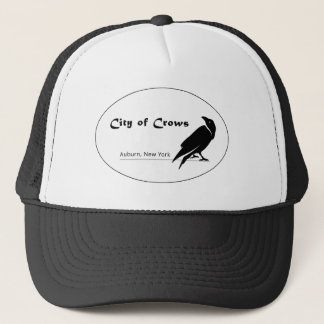 Casquette Logo en noir et blanc de la ville des corbeaux