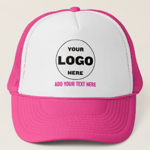 Casquette Logo et texte personnalisés Chapeau de baseball -