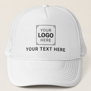 Casquette Logo et texte professionnels personnalisés pour en