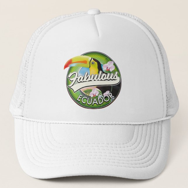 Casquette Logo Explorez l'Équateur fabuleux (Devant)