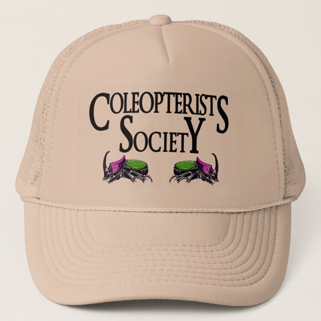Casquette Logo II de la Société des coléoptéristes (Devant)