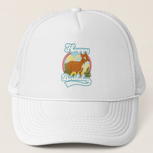 Casquette Logo Joyeux Anniversaire (Devant)