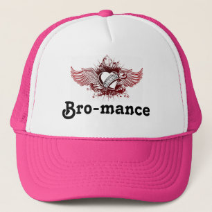 Casquette Logo Lent-Blanc, Bro-mance